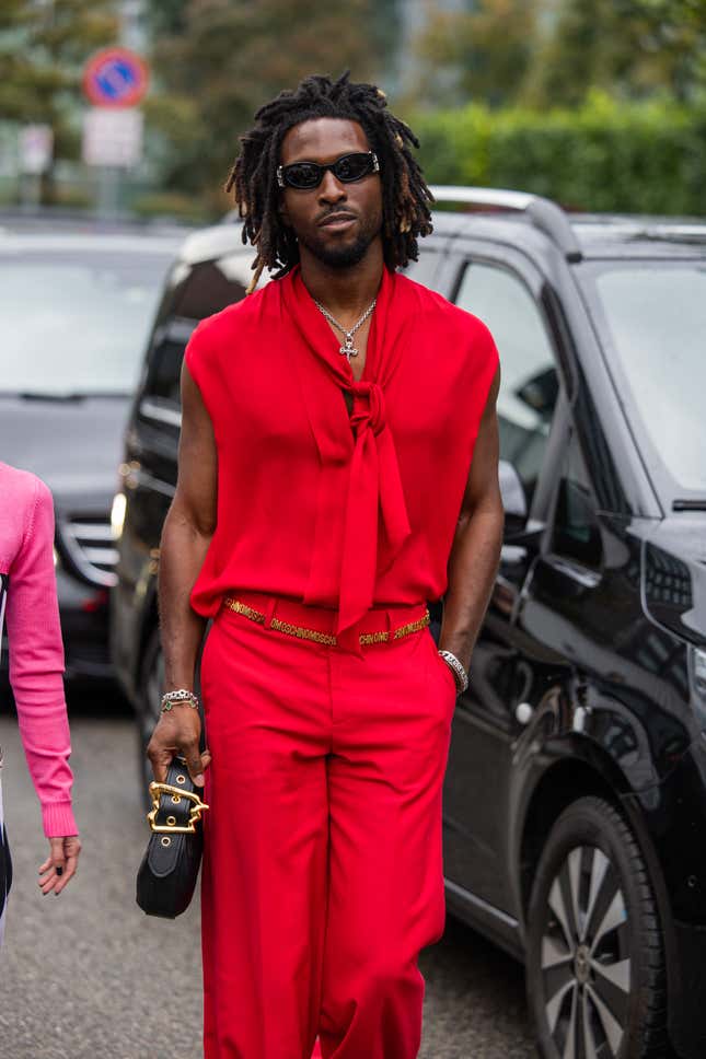 Image for article titled What Black Celebs Are Wearing To Milan Fashion Week 2023