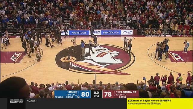 Duke Beat Florida State With A Wide-Open Game-Winner