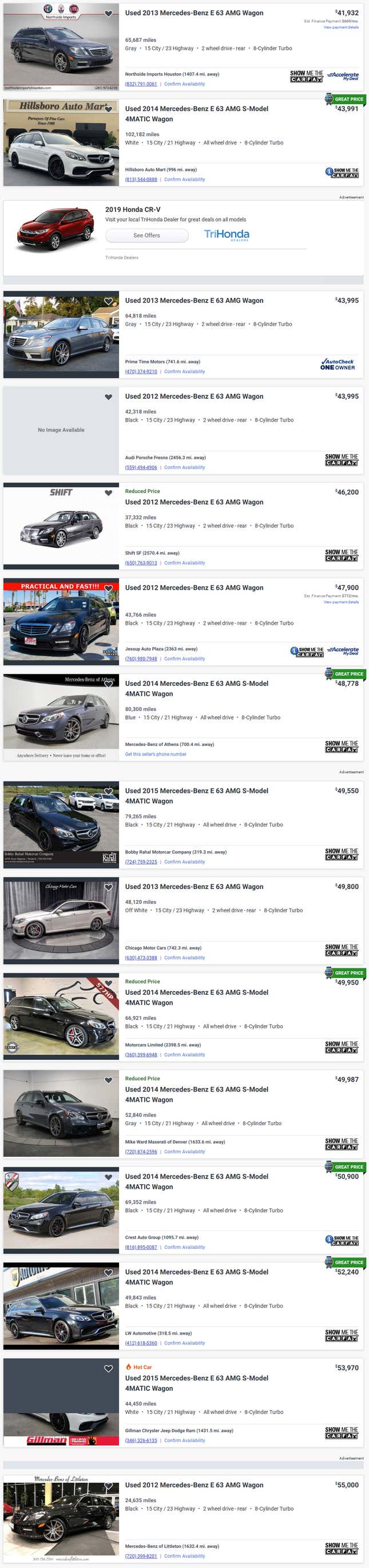 Image for article titled A Reminder That You Can Get Another German Wagon With Over 500 HP For A 'Reasonable' Price