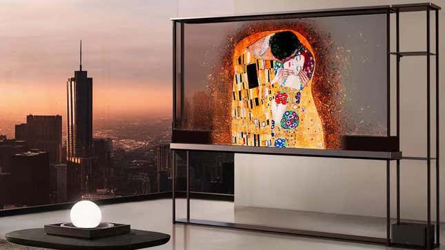 Image for article titled LG's New Transparent Hologram TV Costs $60,000