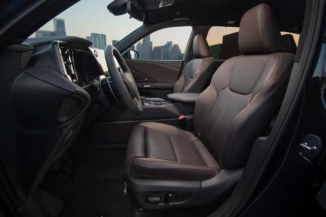 2024 Lexus TX550h+ interior