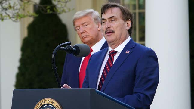 MyPillow CEO Mike Lindell.
