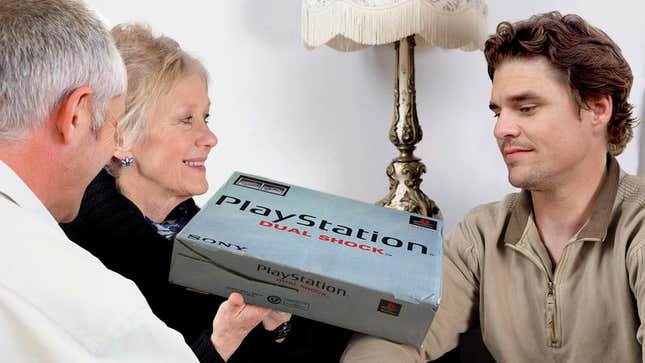 Image for article titled Parents Finally Cave And Buy 33-Year-Old Son PlayStation 1