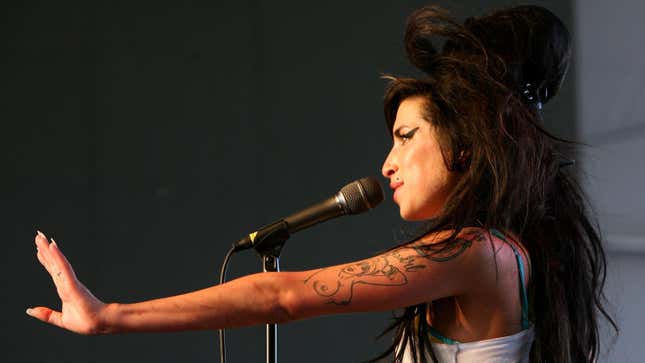 Amy Winehouse performs on April 27, 2007. 