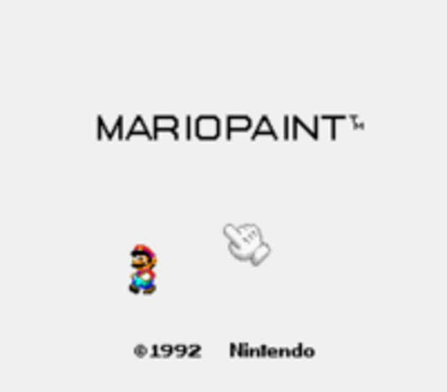 Mario Paint BS Ban: Yuushou Sakuhin Naizou Version Screenshots and ...