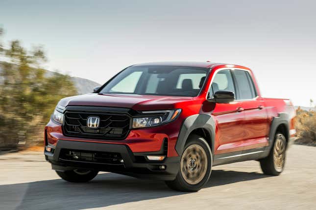 Here it is, folks. Your most-American truck on the market. Hard to believe, I know. That being said, Honda had three other vehicles in the top 10 of American-made vehicle rankings as well, so good on them.