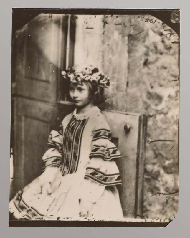 The real Alice, photographed by Lewis Carroll.