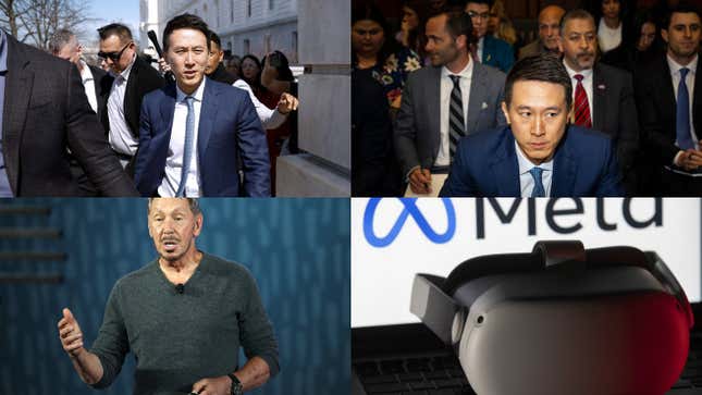 Image for article titled Meta&#39;s Metaverse losses, Google&#39;s growth, TikTok&#39;s fight, and Oracle&#39;s move: Tech news roundup