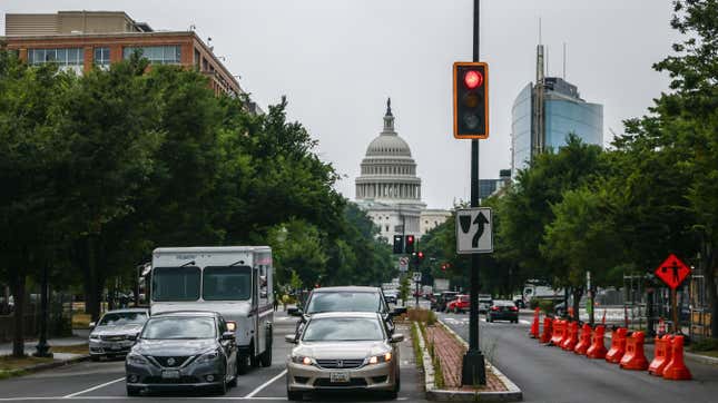 Le Capitole des États-Unis est vu à Washington DC, aux États-Unis d’Amérique, le 12 juillet 2024.