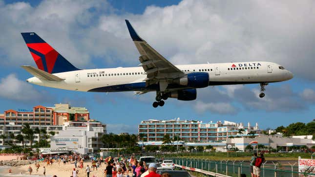 A Delta Air Lines plane