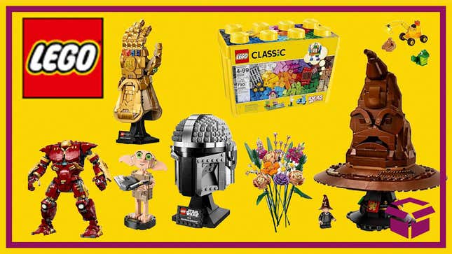 Image for article titled The Best LEGO deals on Dobby, Harry Potter, Marvel, Star Wars and more