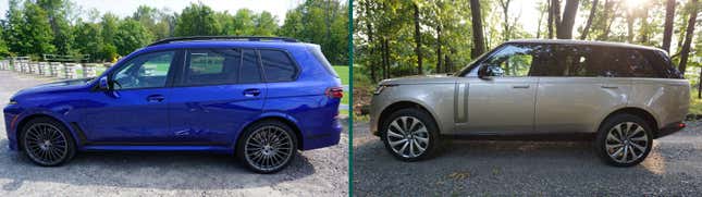 Image for article titled Battle Of The Big Boys: Alpina XB7 vs. Land Rover Range Rover