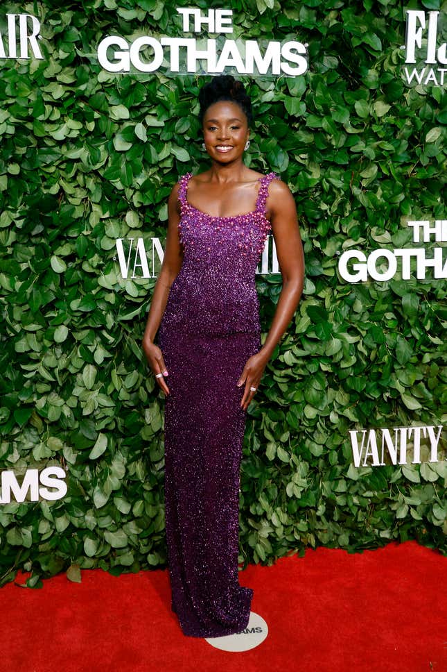 Image for article titled Black Stars Best Red Carpet Looks at the 2024 Fashion Awards, 2024 Gotham Awards