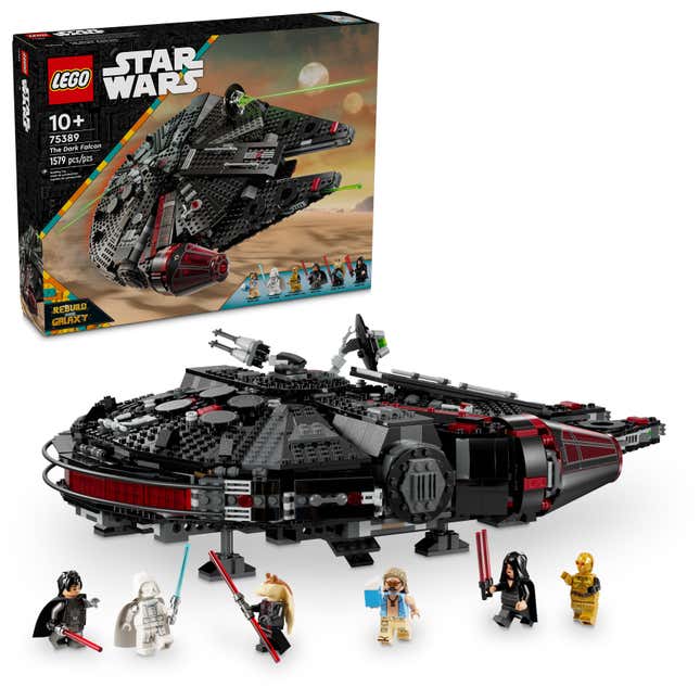 Image for nonfiction  titled Of Course Lego&#39;s New Star Wars Sets Come With Darth Jar Jar