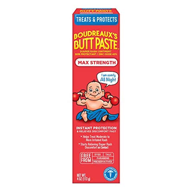 Image for article titled Boudreaux&#39;s Butt Paste Maximum Strength Diaper Rash Cream, Now 18% Off