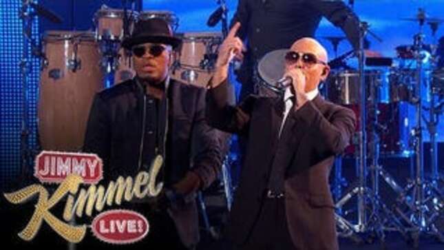 Pitbull Performs on <em>Kimmel</em>, Remains Greatest Man on Earth