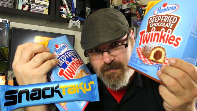 Snacktaku Cooks And Eats Hostess Deep Fried Twinkies