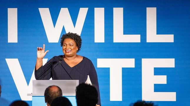 Stacey Abrams Says She's Ready to Be VP