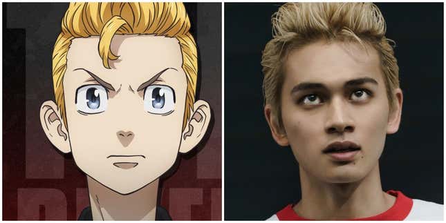 Let's Compare Tough Anime Dudes To Their Live-Action Movie Versions