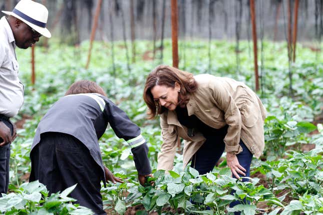 Image for article titled Here Are More Best Moments From VP Kamala Harris&#39; Africa Tour