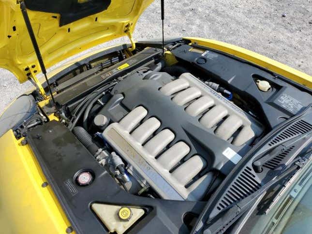 Copart Aston Martin DB7 engine
