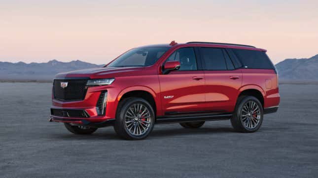 Image for article titled The 2023 Escalade-V Is the Most Powerful Cadillac Ever With 682 HP