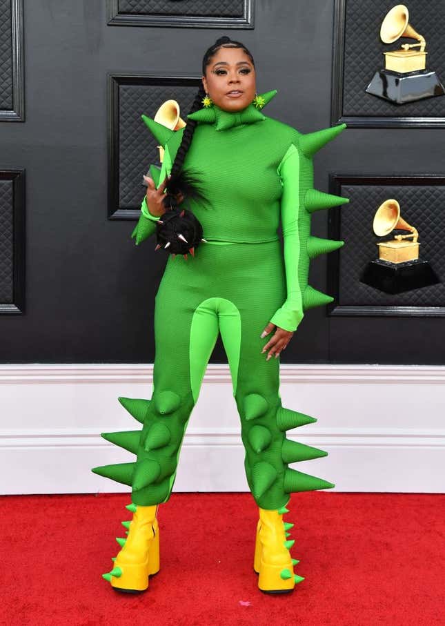 Image for article titled Grammys 2022: Red Carpet Looks