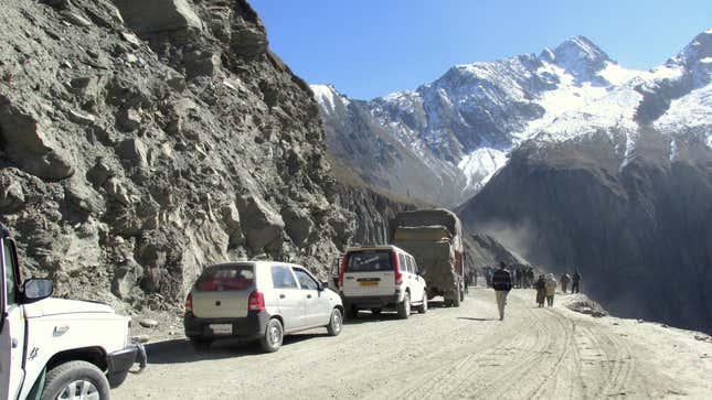 Zoji La Pass in October 2013.