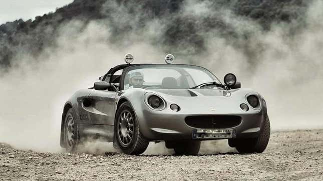 Image for article titled Not Only Does A Safari Lotus Elise Exist, But You Could Be The Next Owner