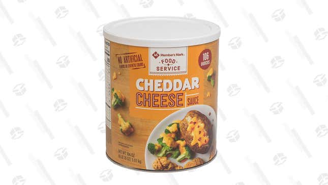 Member’s Mark Cheese Sauce, Cheddar, 106 Ounce | $6 | Amazon