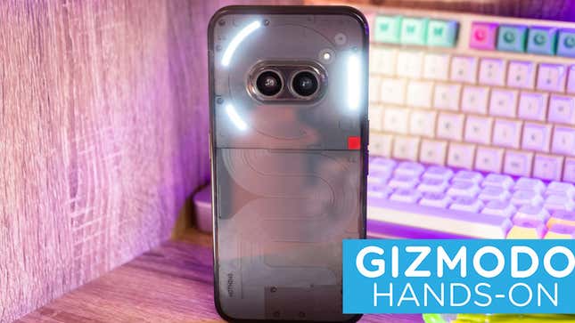 A photo of the Nothing Phone 2A.