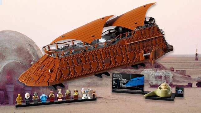 Behold The Latest Massive Lego Star Wars Set: A $500 Jabba's Barge