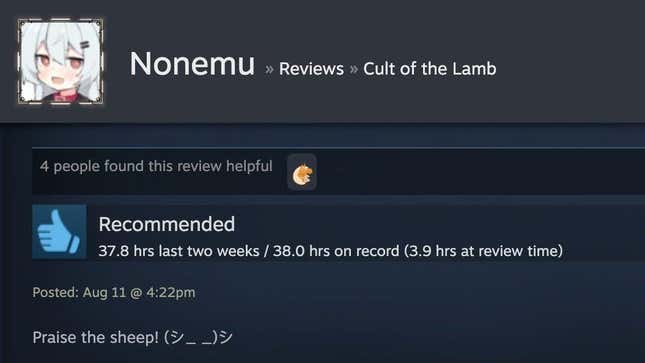 Cult of the Lamb Review 