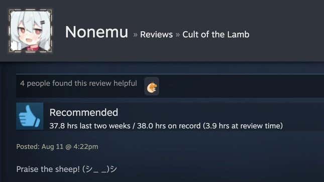 Cult of the Lamb – Review  Praise be to the Lamb - NookGaming