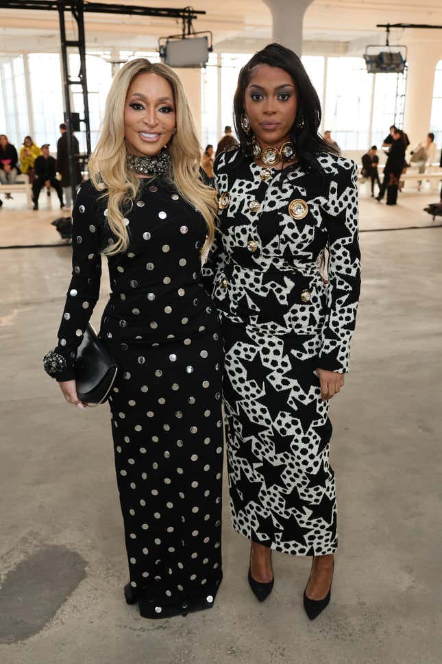 Image for article titled What Black Celebs Are Wearing to NY Fashion Week