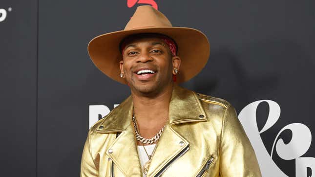 Jimmie Allen at the 2023 MusiCares Persons Of The Year Gala on February 3, 2023 in Los Angeles, California.