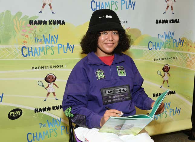 Naomi Osaka celebrates her new book “The Way Champs Play” at Barnes &amp; Noble at The Grove on December 08, 2022 in Los Angeles, California.