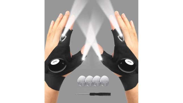 an image of the led flashlight gloves