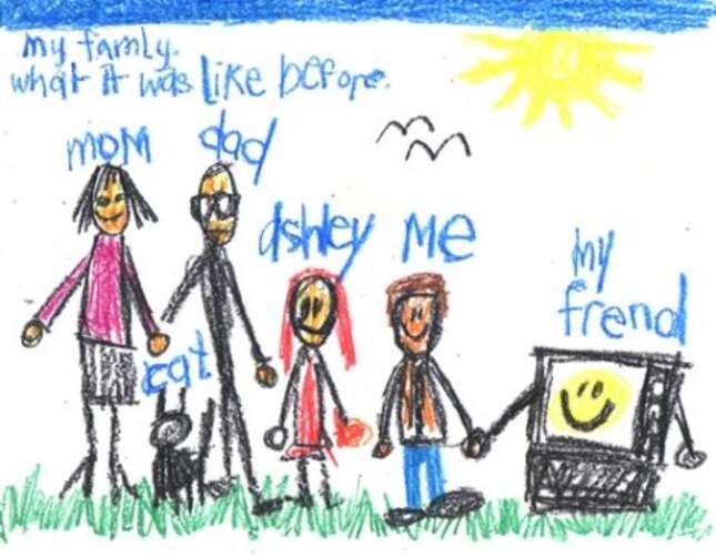 U.S. Children Still Traumatized - Drawing 9