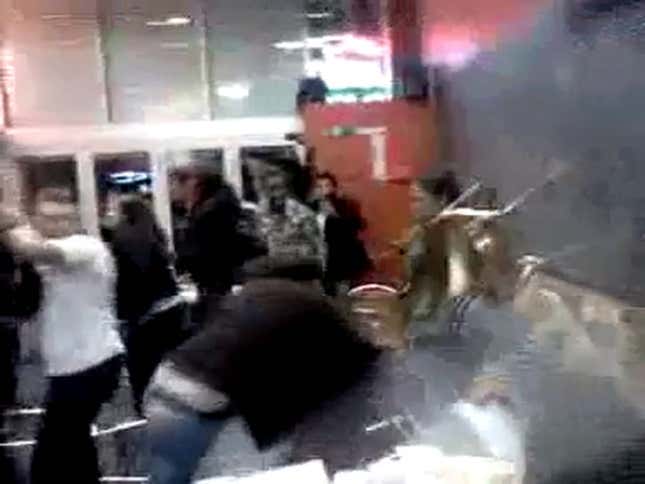 A "Roller Derby Powerhouse" Breaks Down A Chicago Fast-Food Brawl