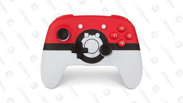   PowerA Wireless Switch Controller (Poké Ball Red) | $38 | Amazon 