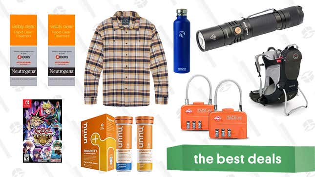 Image for article titled Wednesday&#39;s Best Deals: Luggage Locks, REI Clearance, Nuun Gold Box, and More