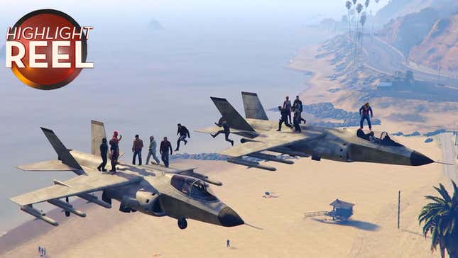 <i>GTA </i>Players Almost Miss Their Flight