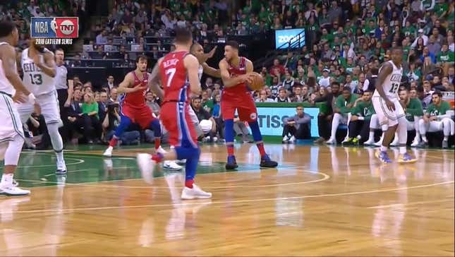 Ben Simmons Went Between The Legs