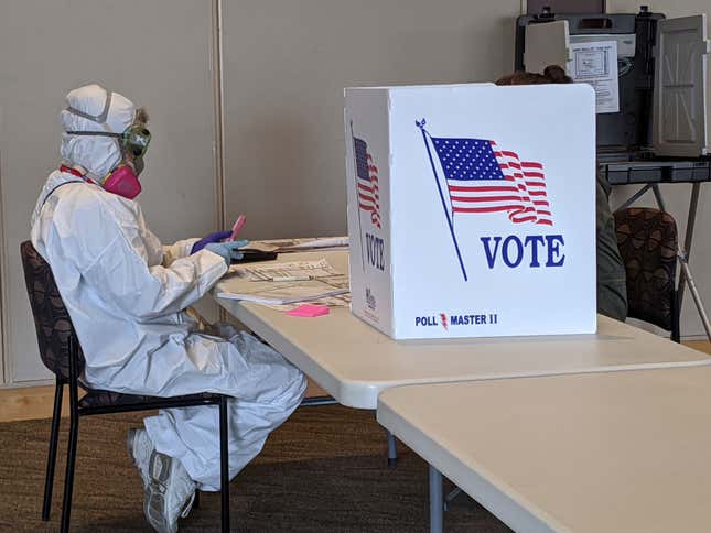 Image for article titled Democrats File Lawsuit to Make Absentee Mail-In Voting Accessible to Everyone During Pandemic