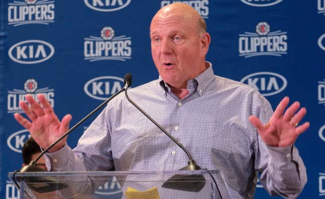 Steve Ballmer Wasn't Too Fazed About Jeanie Buss Secretly Calling Him "Ballz"