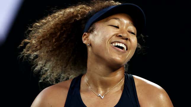 Naomi Osaka of Japan during day three of the 2021 Australian Open on February 10, 2021 in Melbourne, Australia.