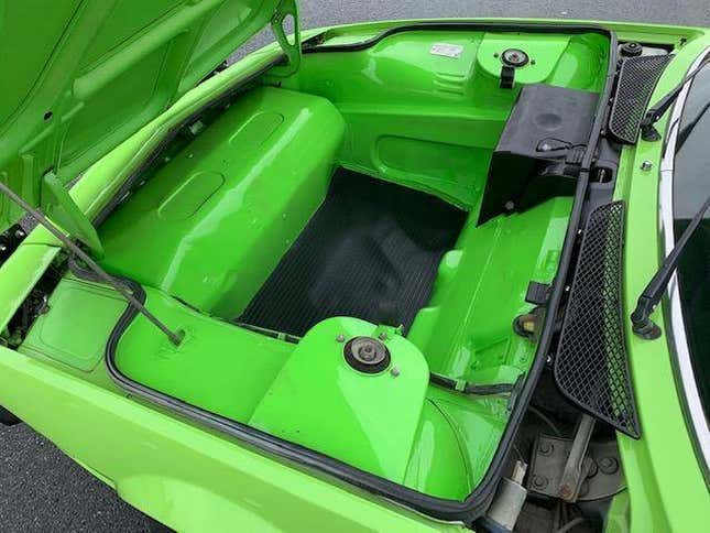 Image for article titled At $7,499, Could This Kermit Colored 1974 Fiat X1/9 Make it Easy Being Green?