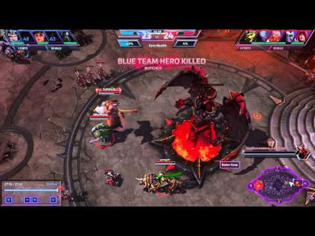Zeratul Player Saves <i>Heroes Of The Storm</i> Team From Certain Defeat