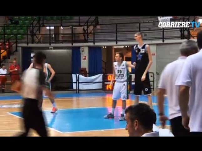 Italy Plans To Fix Tall, Awkward Basketball Kid With Pasta